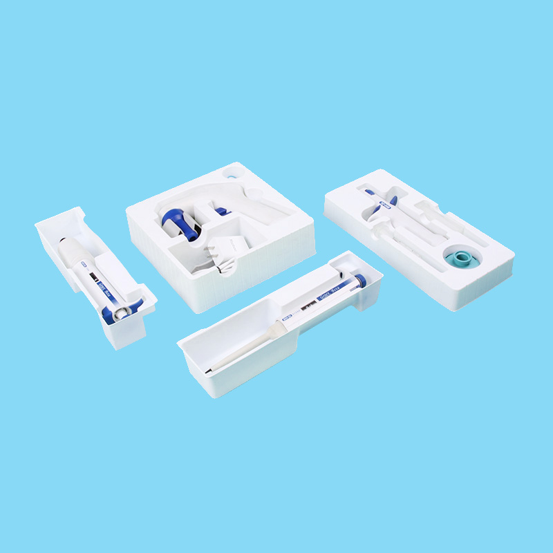 Polystyrene Medical Packaging Pipettor Plastic Box Insert Tray