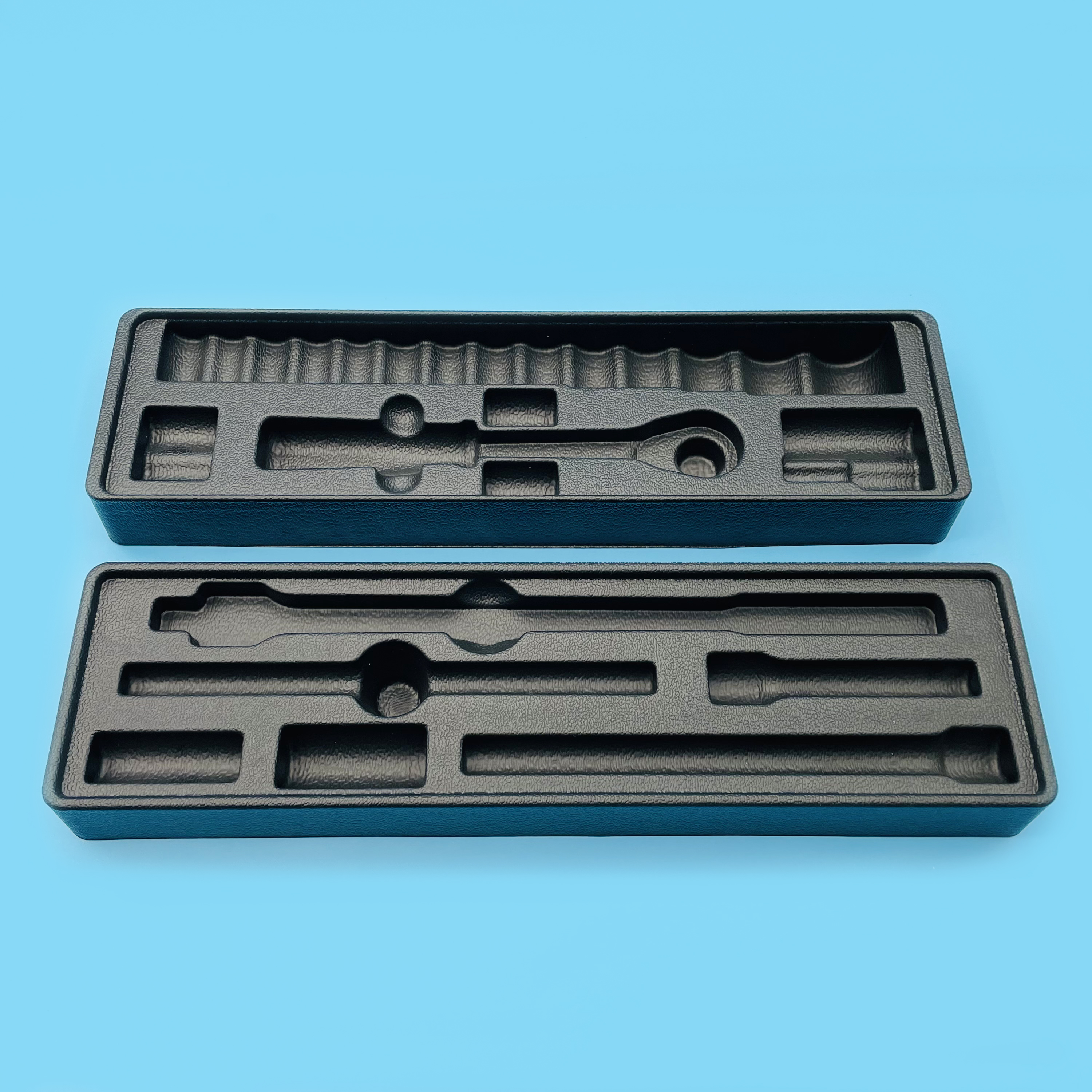 ABS+TPU Leather Texture Anti-scratch Thermoforming Hardware Tools Tray