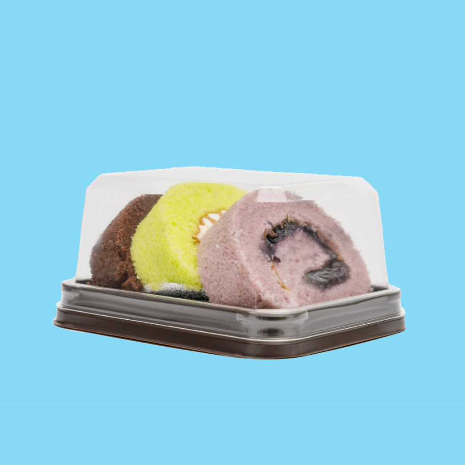 Customize PET Blister Dessert Tray with Lid