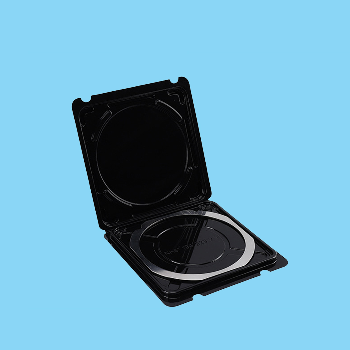 Antistatic Transparent Shockproof and Pressure Resistant Cover Design Chip Ring Vacuum Tray