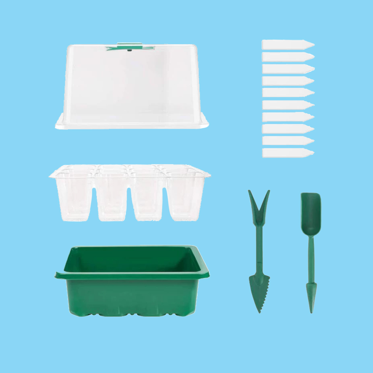 12Hole High Lid Combination Seedling Box